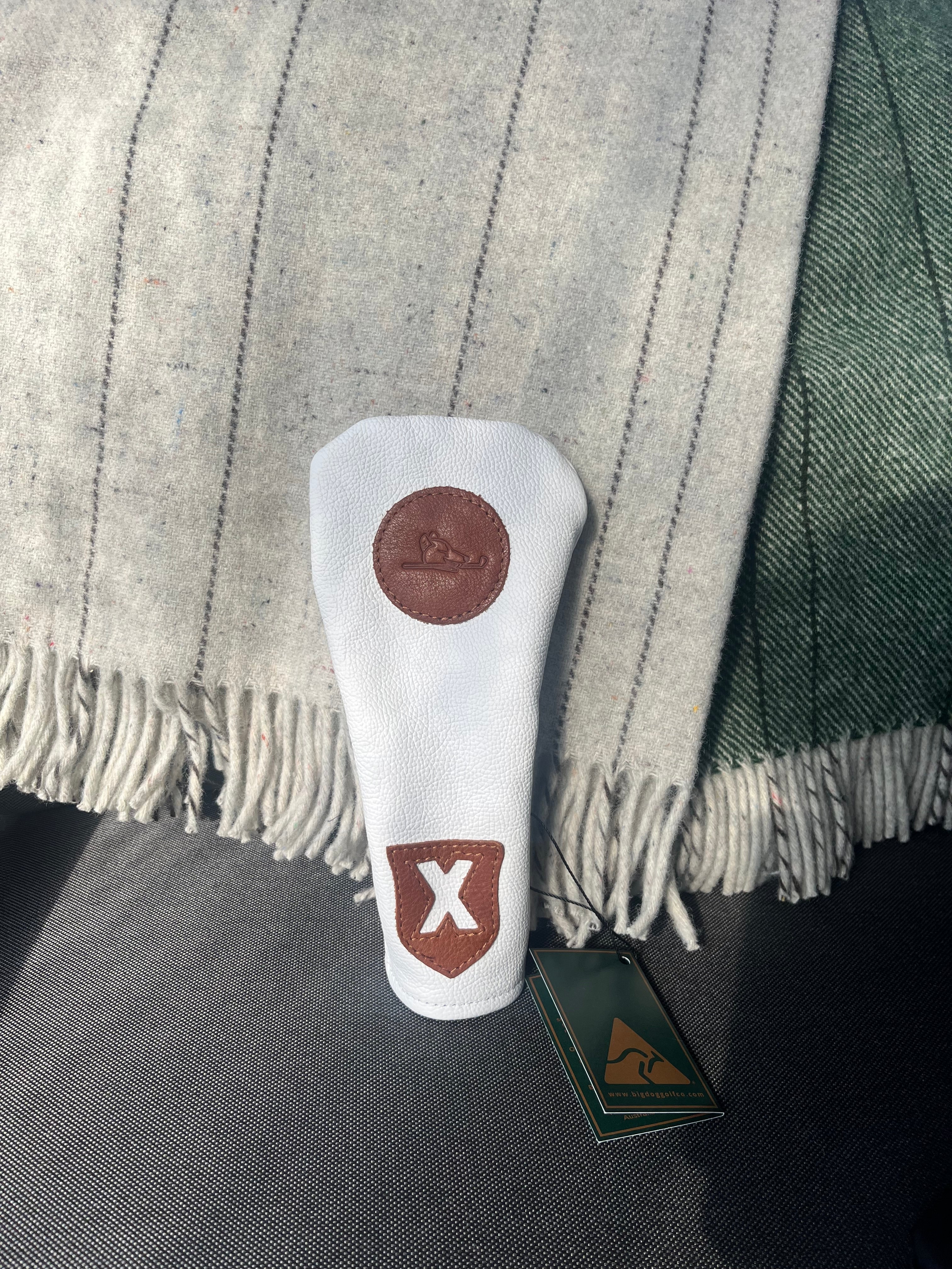 Big dog leather fairway and hybrid covers