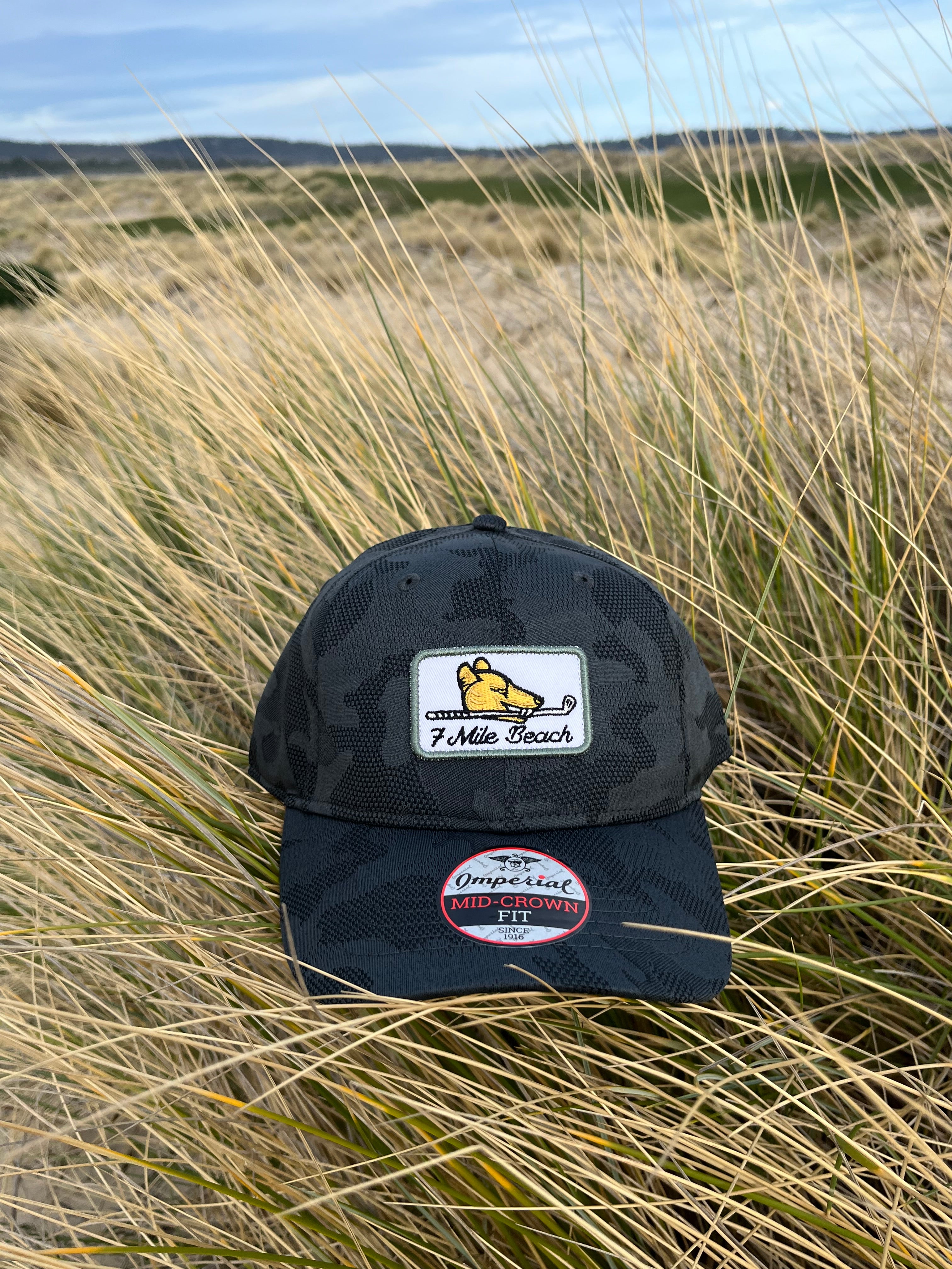 Oglethorpe Cap with Retro Tiger Head Patch