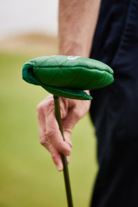 7 Mile Beach Green Diamond Stitched Mallet Headcover