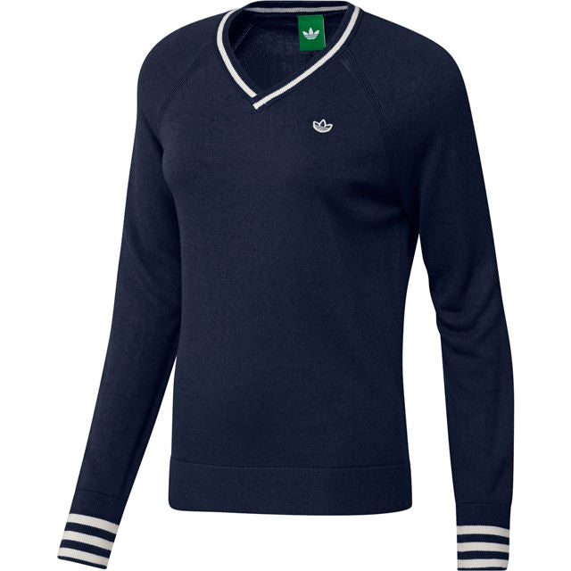 adidas Ladies Navy Cashmere Jumper