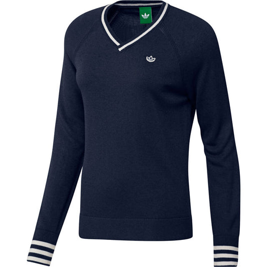 adidas Ladies Navy Cashmere Jumper