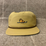 Load image into Gallery viewer, The Original Rope Hat Olive or Deep Gold/Brown
