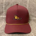 Load image into Gallery viewer, Imperial "The Wrightson Rope Cap" - White/Dark Green rope, Cherry/Gold
