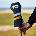 Load image into Gallery viewer, Retro Patch Leather fairway wood cover
