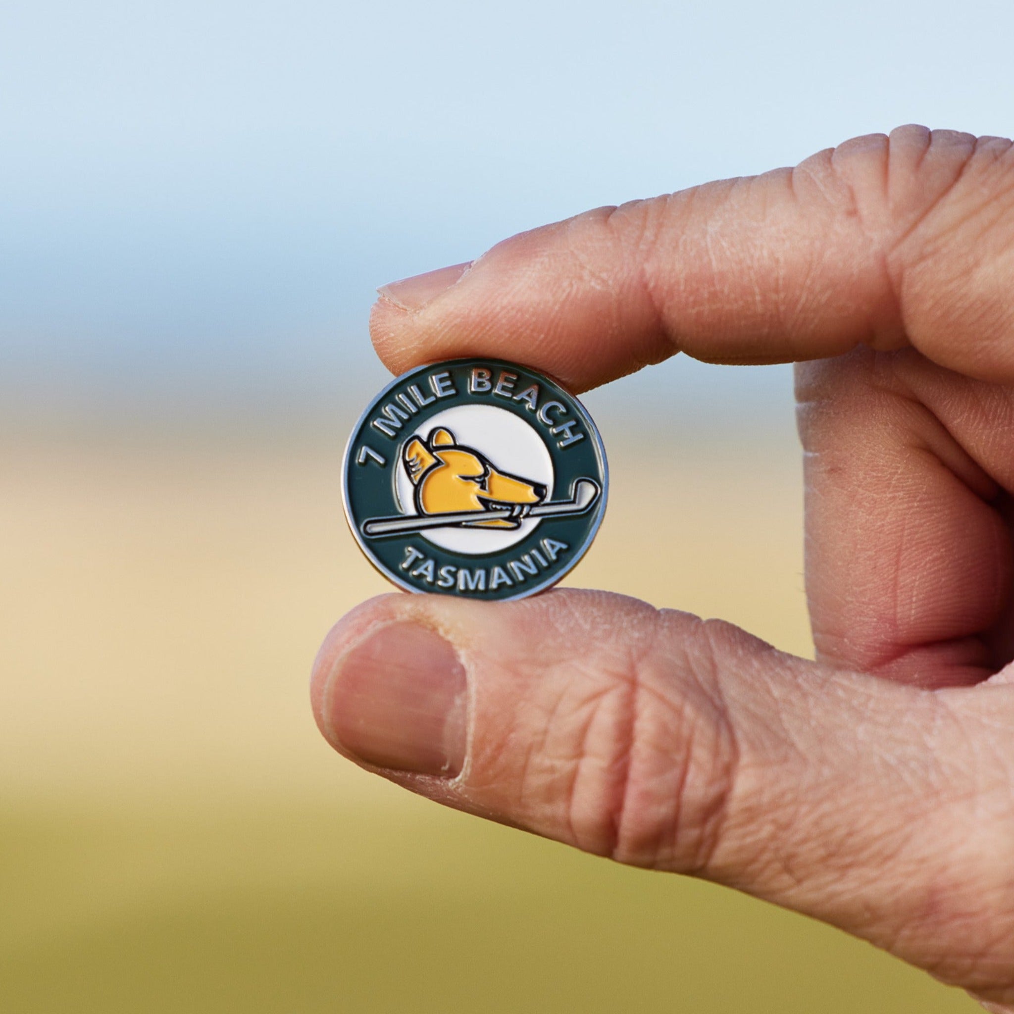 7 Mile Beach Single sided ball marker