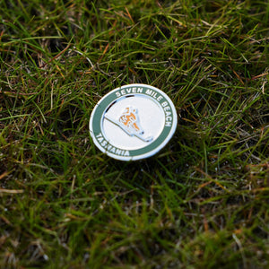 7 Mile Beach Pocket Coin ball marker - Green or Black