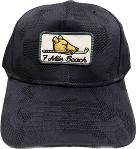 Oglethorpe Cap with Retro Tiger Head Patch